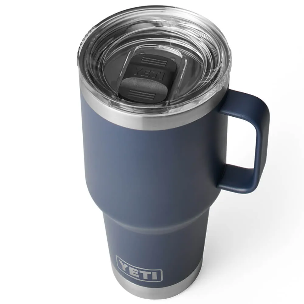 21071500731 TAZA RAMBLER 30oz TRAVEL MUG CON TAPA STRONGHOLD MARINO MARCA YETI