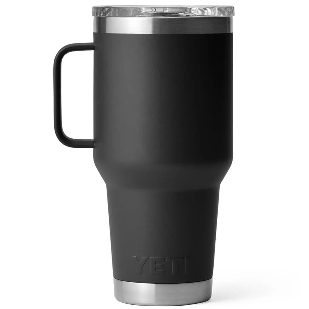 21071500732 TAZA RAMBLER 30oz TRAVEL MUG CON TAPA STRONGHOLD NEGRA MARCA YETI