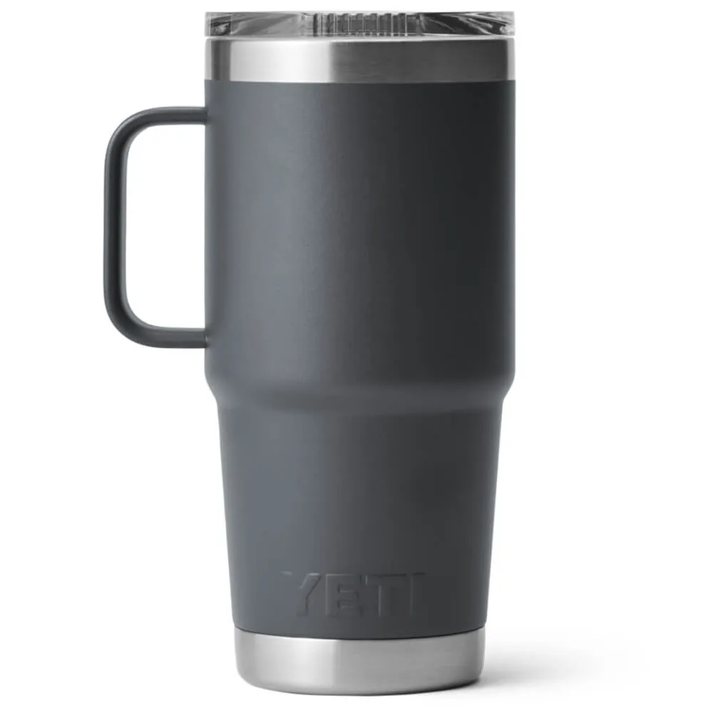 21071501169 TAZA RAMBLER 20oz TRAVEL MUG CON TAPA STRONGHOLD CHARCOAL MARCA YETI