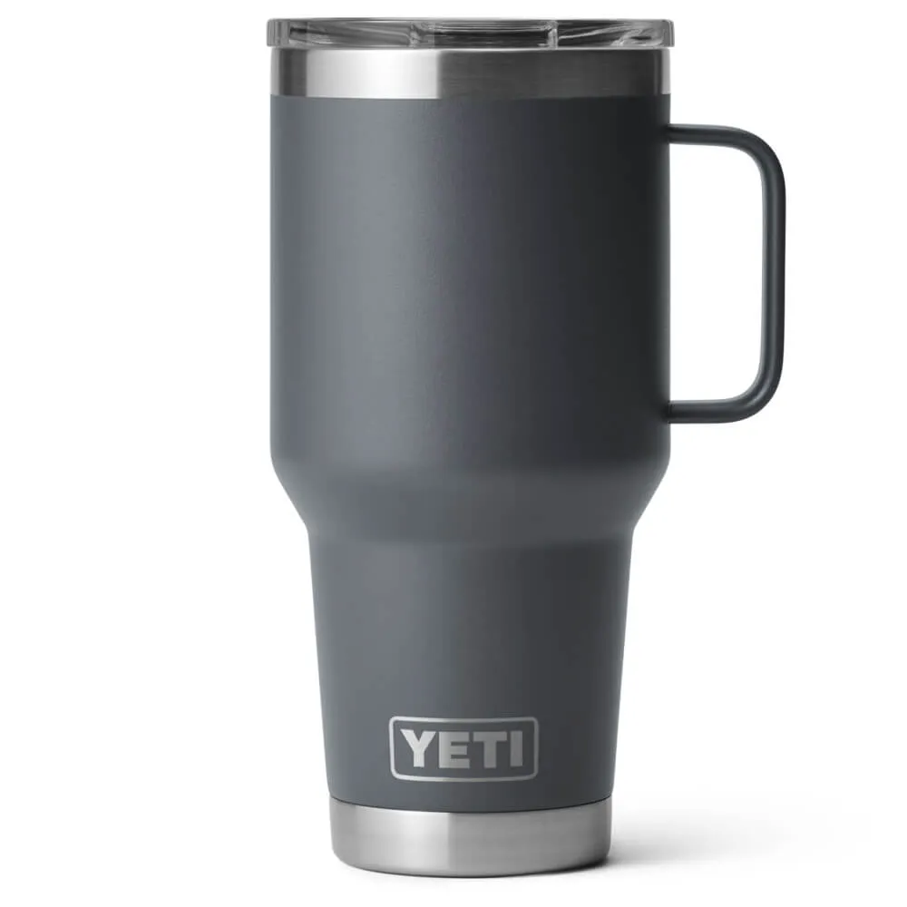 21071501170 TAZA RAMBLER 30oz TRAVEL MUG CON TAPA STRONGHOLD CHARCOAL MARCA YETI