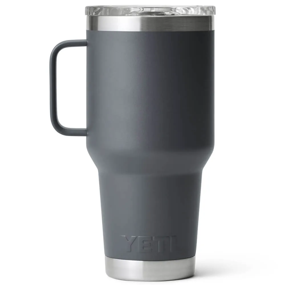 21071501170 TAZA RAMBLER 30oz TRAVEL MUG CON TAPA STRONGHOLD CHARCOAL MARCA YETI