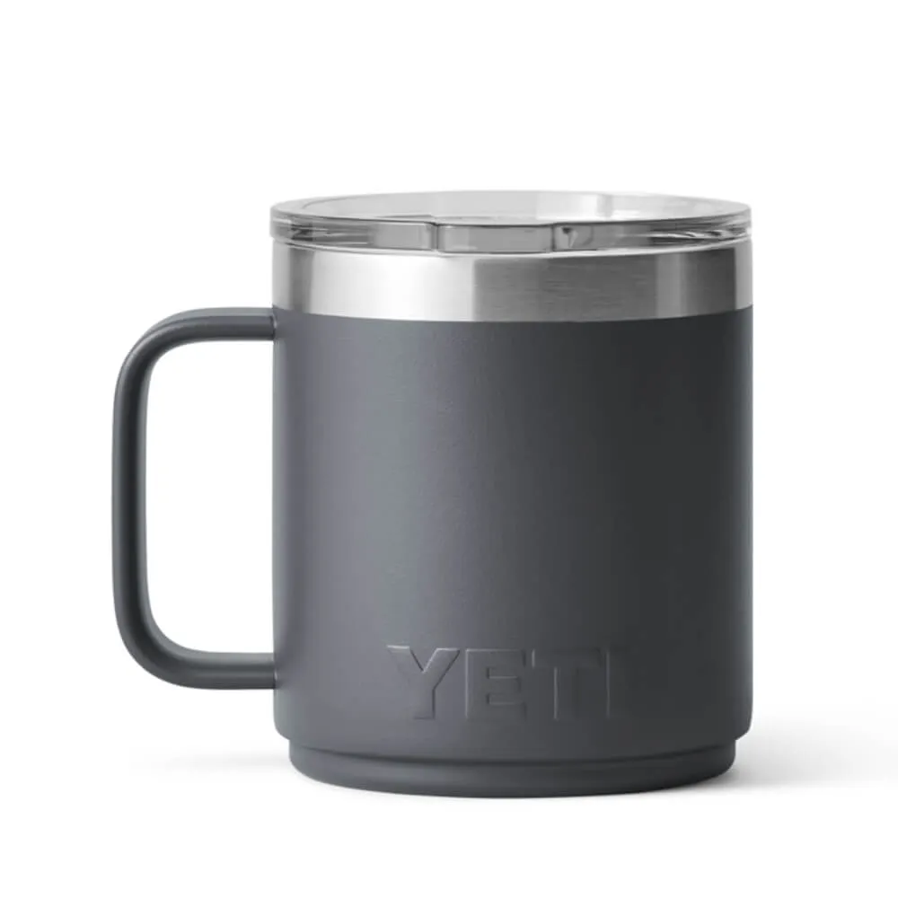 21071501180  TAZA RAMBLER 10oz STACKABLE MUG TAPA MAGNETICA CHARCOAL MARCA YETI