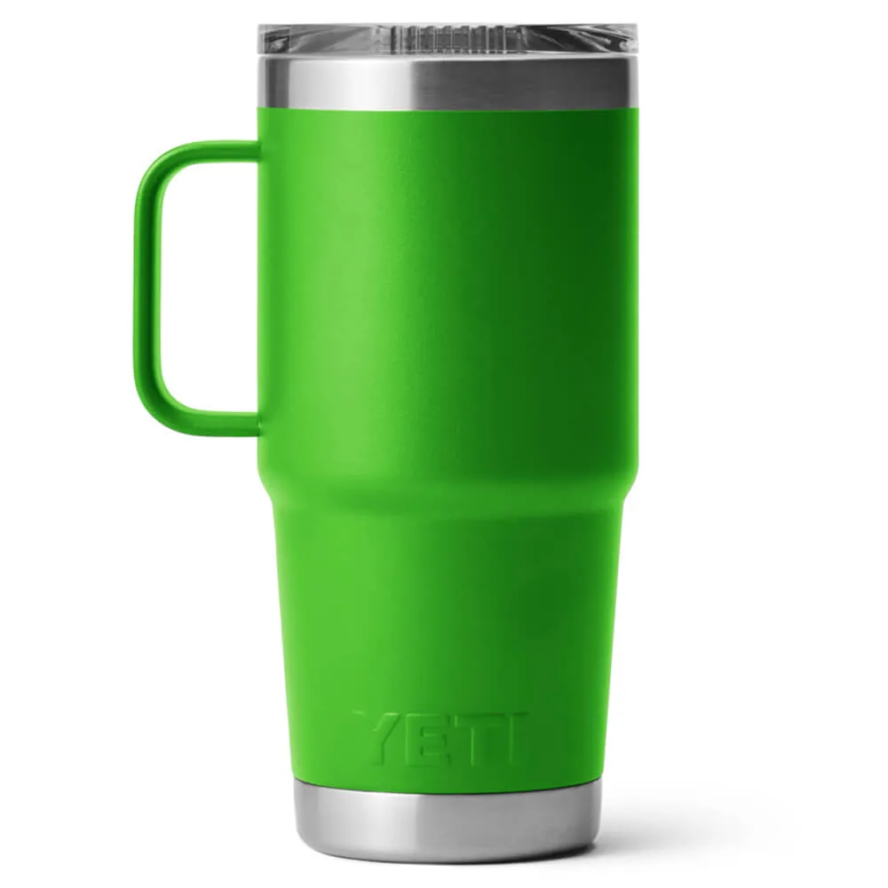 21071501443  TAZA RAMBLER 20oz TRAVEL MUG CON TAPA STRONGHOLD CANOPY GREEN MARCA YETI