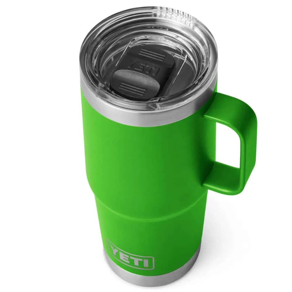 21071501443  TAZA RAMBLER 20oz TRAVEL MUG CON TAPA STRONGHOLD CANOPY GREEN MARCA YETI