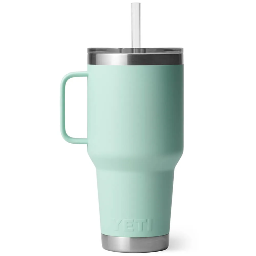 21071501814 TERMO RAMBLER 35oz STRAW MUG SEAFOAM MARCA YETI