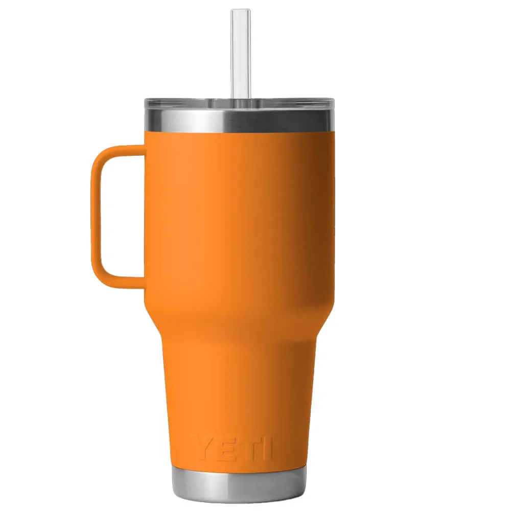 21071501820 TERMO RAMBLER 35oz STRAW MUG KING CRAB ORANGE MARCA YETI