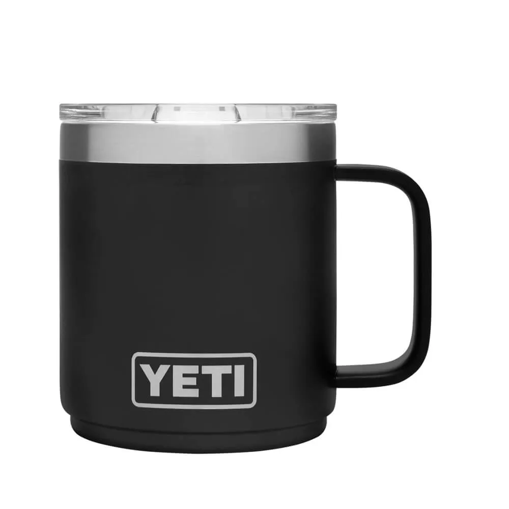 21071502260 TAZA RAMBLER 10oz STACKABLE MUG TAPA MAGNETICA NEGRO MARCA YETI