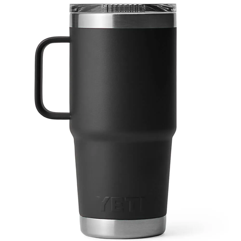 21071502280 TAZA RAMBLER 20oz TRAVEL MUG CON TAPA STRONGHOLD NEGRA MARCA YETI