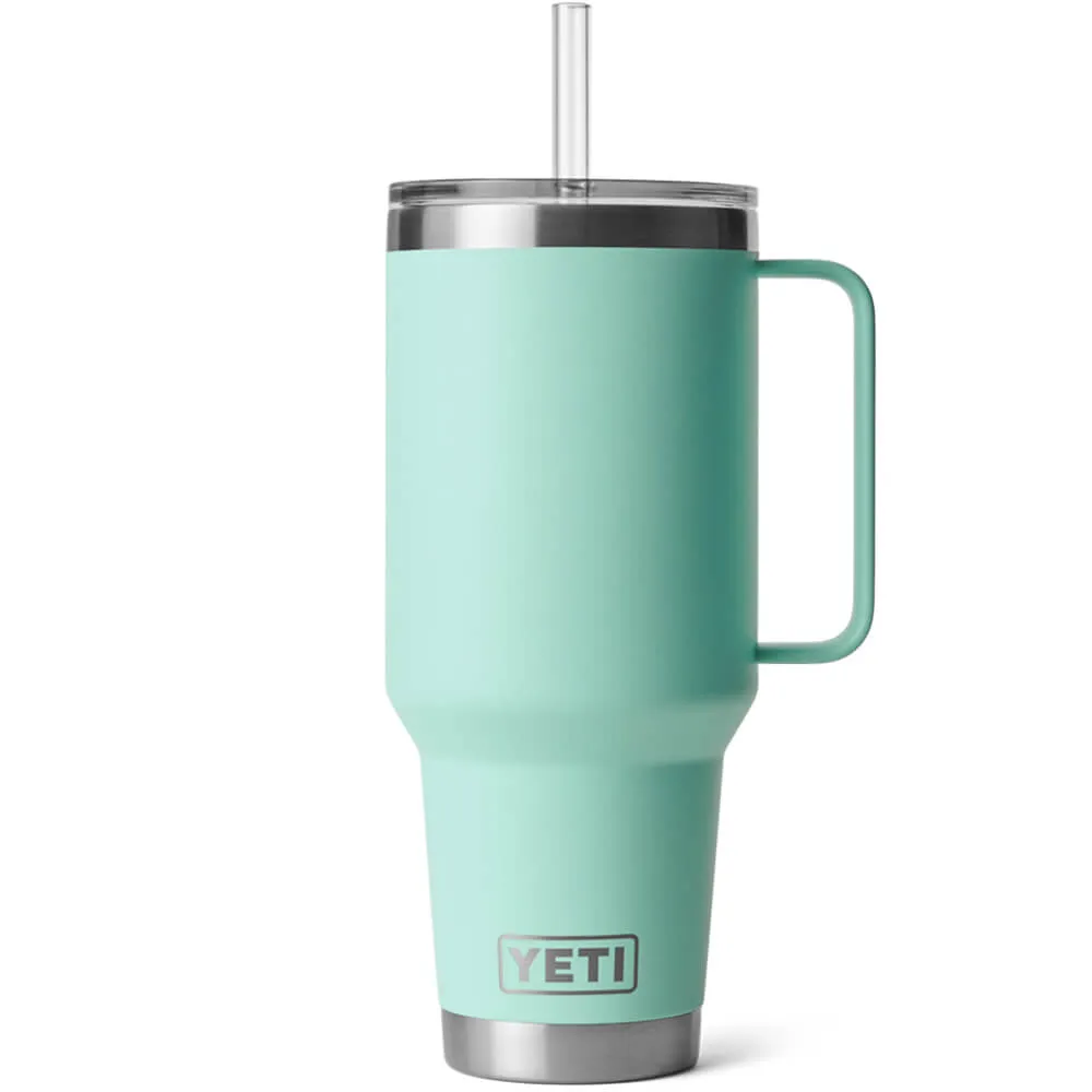 21071502790 TERMO RAMBLER 42oz STRAW MUG SEAFOAM MARCA YETI