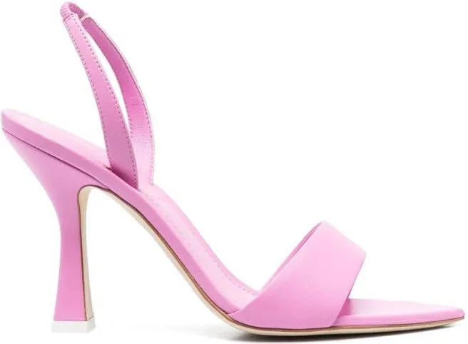 3juin Lily slingback 100mm sandals Pink