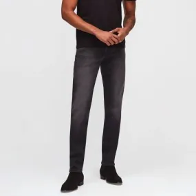 7 For All Mankind Men's Slimmy Tapered Jeans | Black - JSMXA220BC