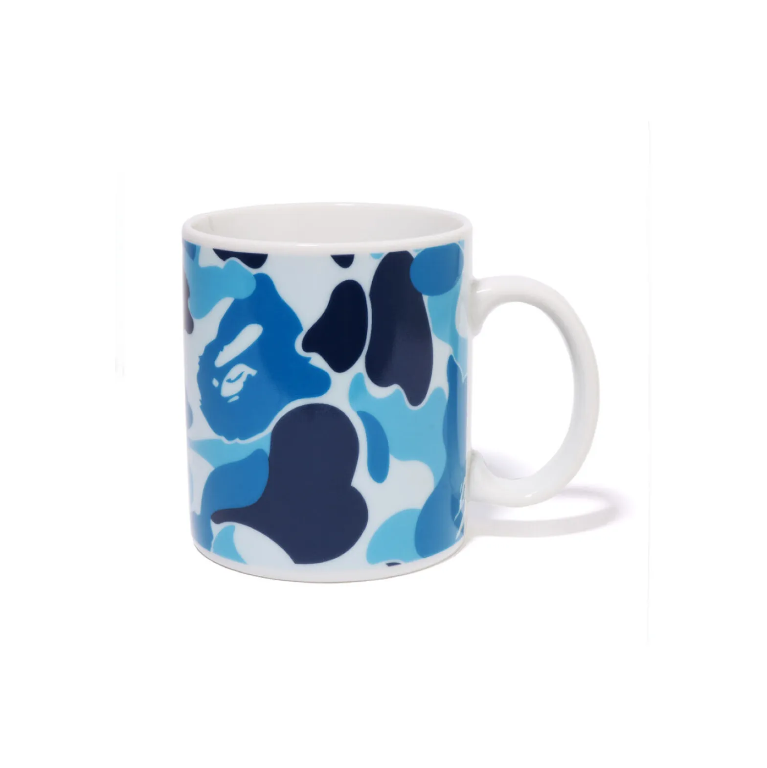 A BATHING APE ABC CAMO MUG  - BLUE