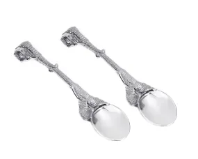 AC- Elephant serving spoon set