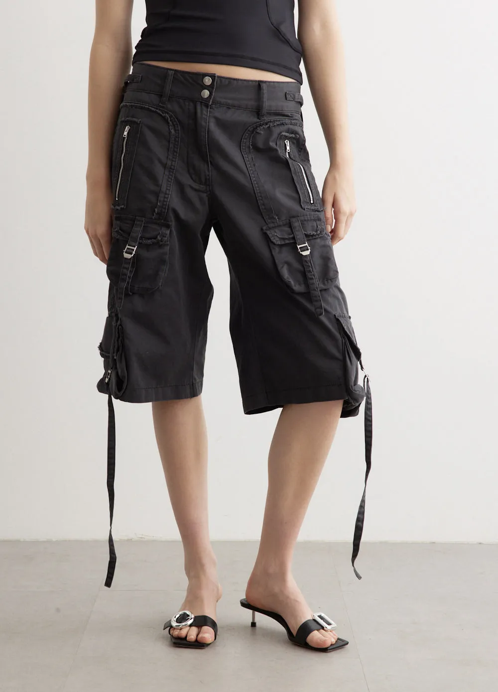 Acne Studios -  Ralanta Co Cargo Twill Shorts - Shorts