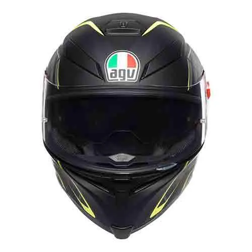 AGV - K-5 S Tornado Black/Yellow Helmet