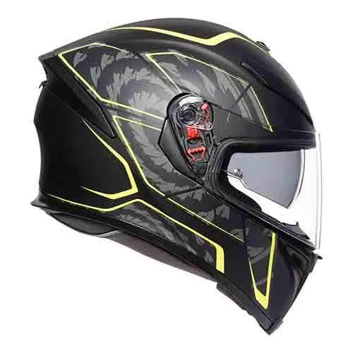 AGV - K-5 S Tornado Black/Yellow Helmet