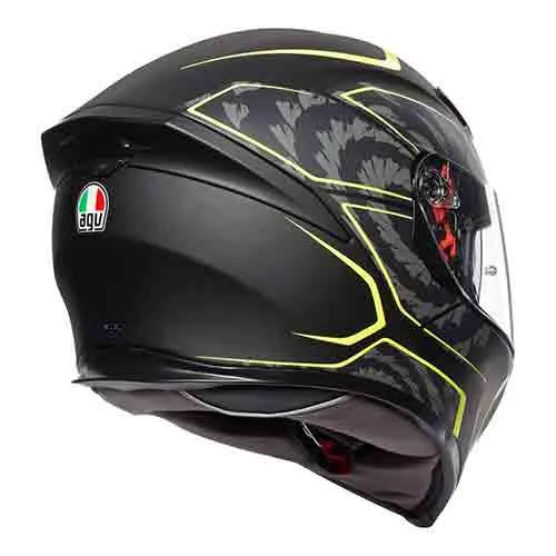 AGV - K-5 S Tornado Black/Yellow Helmet