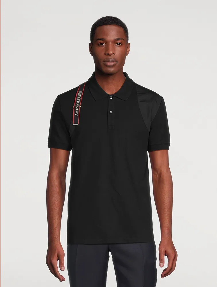 ALEXANDER MCQUEEN Harness Polo Shirt