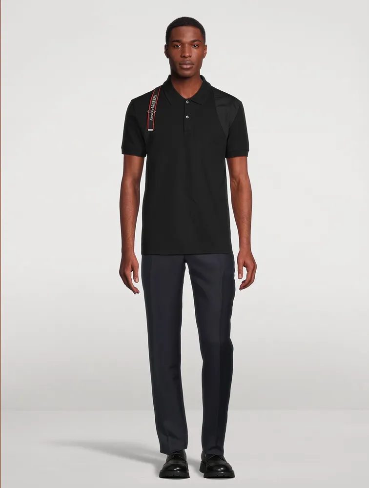 ALEXANDER MCQUEEN Harness Polo Shirt