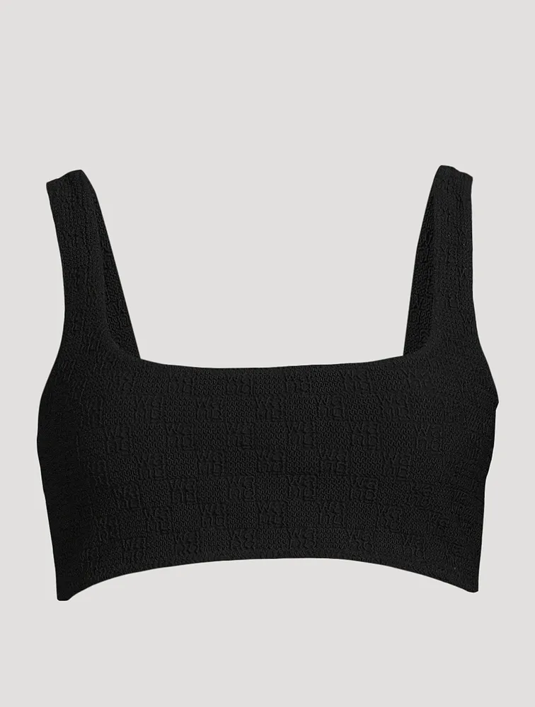 ALEXANDERWANGT Logo Bikini Top