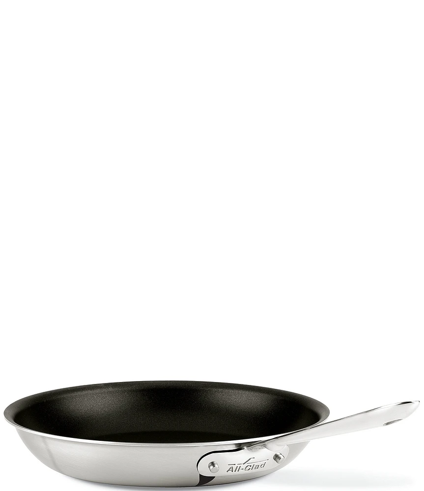 All-Clad D5 Brushed Stainless Steel 5-Ply Bonded Cookware Nonstick Fry Pan