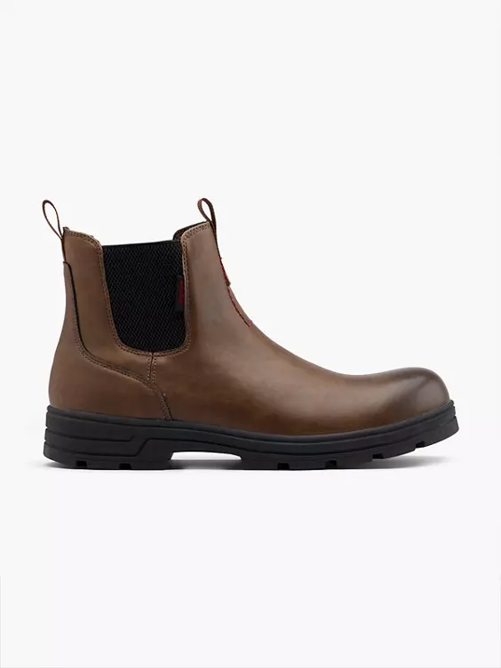 AM SHOE  Mens Dark Brown Boot