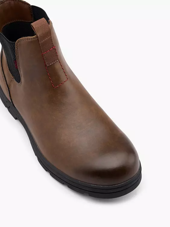 AM SHOE  Mens Dark Brown Boot