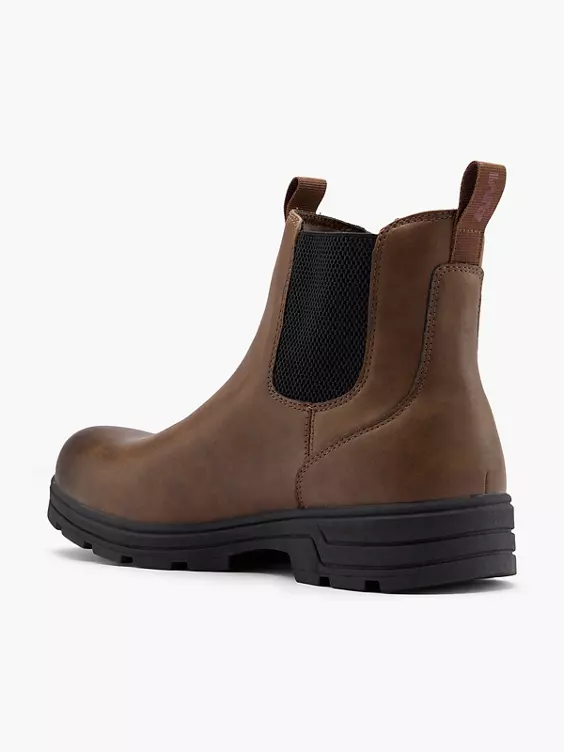 AM SHOE  Mens Dark Brown Boot