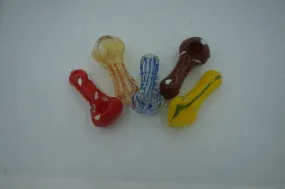 Assorted 3 Glass Spoon Pipes - Ohiohippies.com