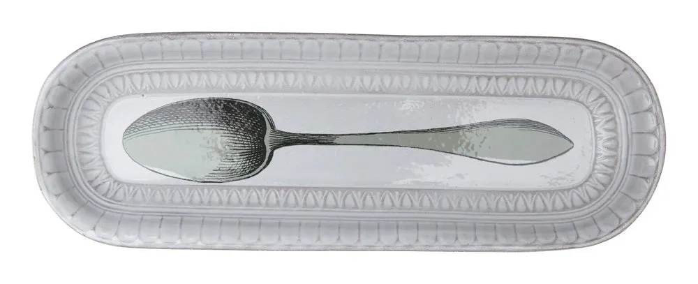 Astier de Villatte   Small Spoon Plate