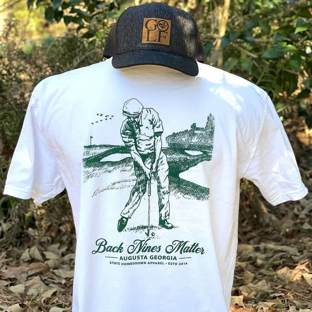 Back Nines Matter Golf Tee - Comfort Color