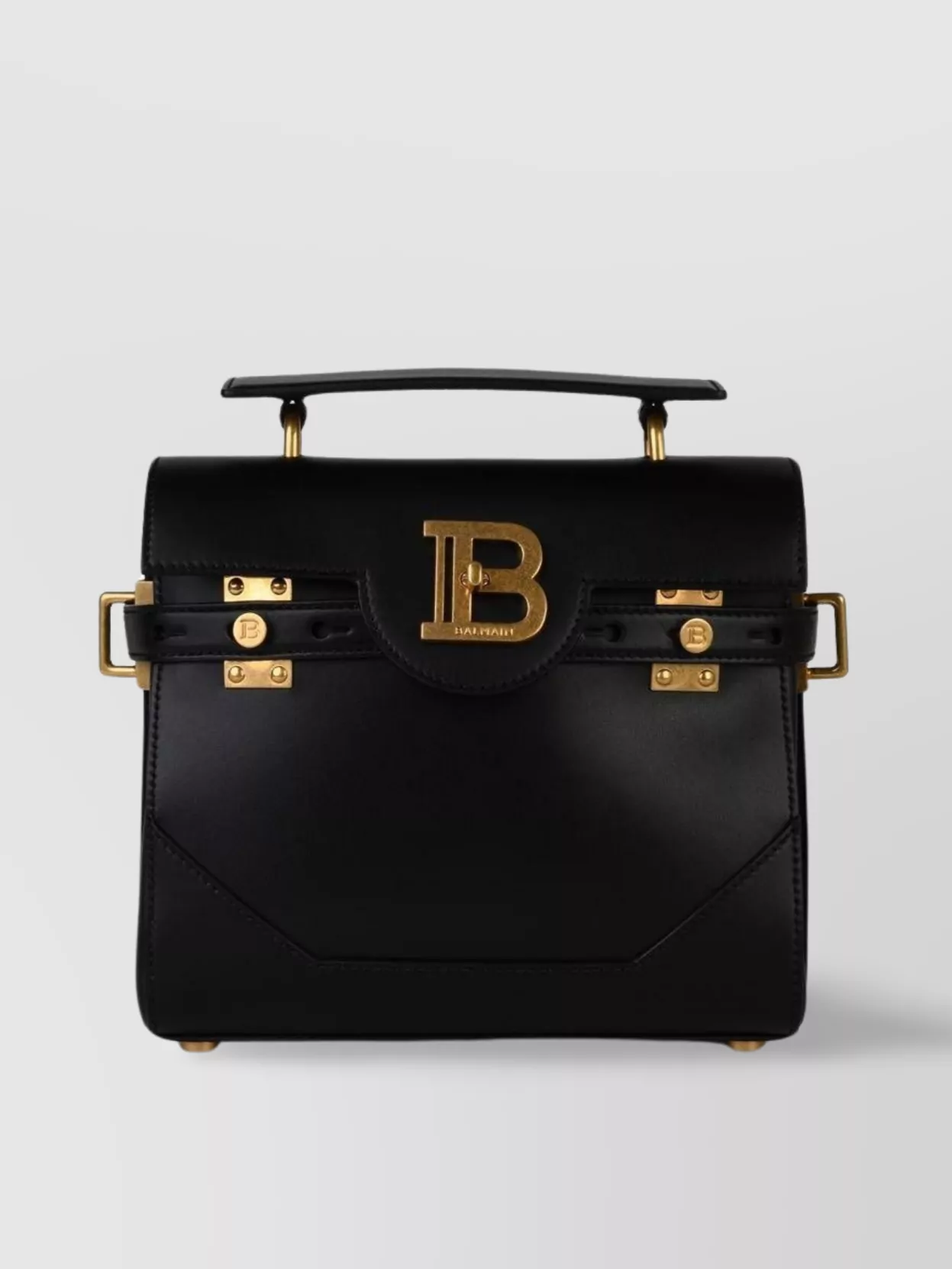 Balmain   23 buzz leather bag