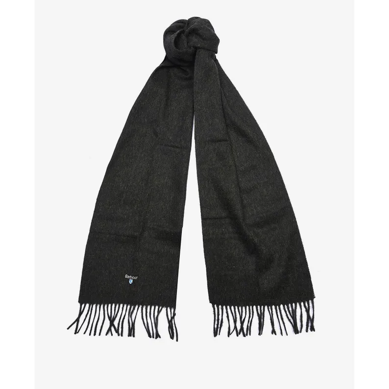 Barbour Plain Lambswool Scarf USC0008GN31 Seaweed