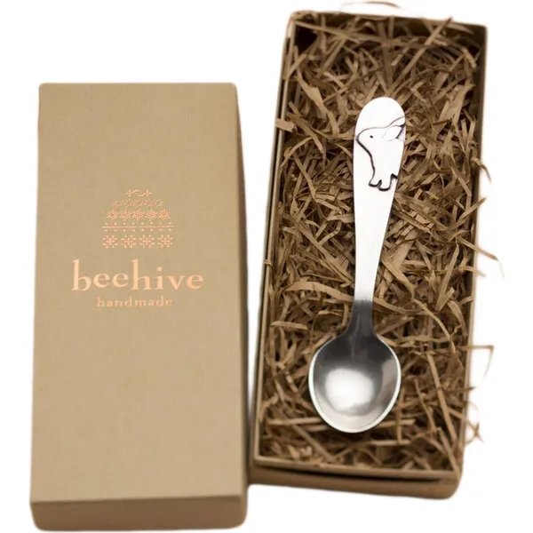 Beehive Handmade Rabbit Baby Spoon