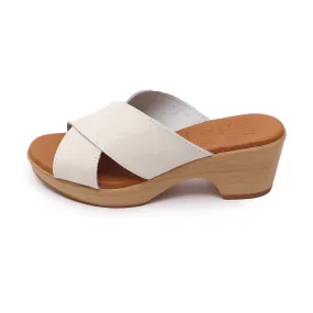 Belen Cream Ultra Light Platform Sandals