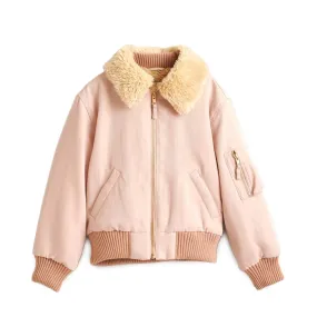 Bellerose Pale Pink Heinz Jacket For Girls And Teen