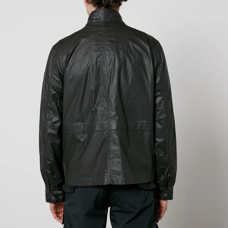 Belstaff Centenary Racer Waxed Cotton-Blend Jacket - IT 46/S | Coggles