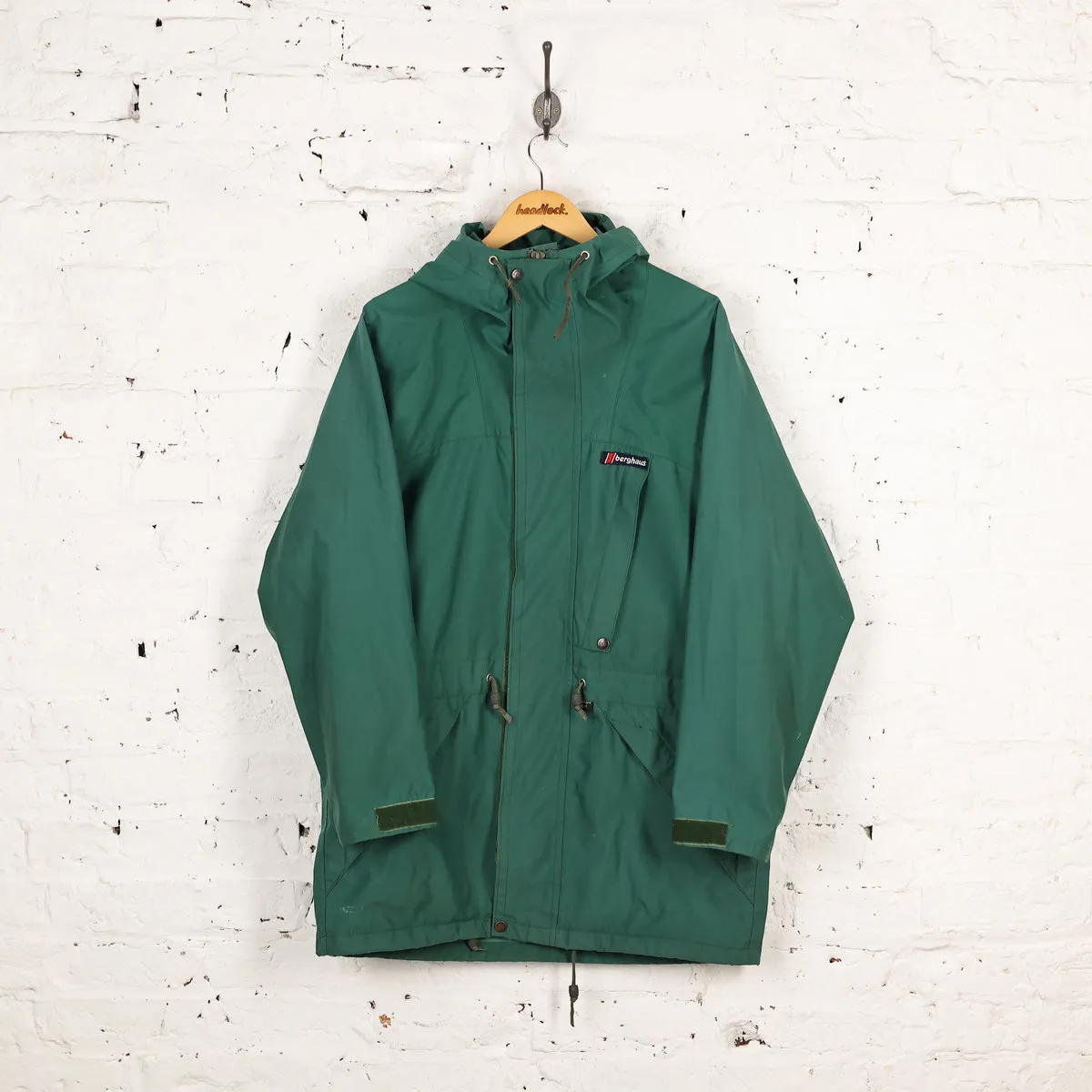 Berghaus 90s Lightning Gore Tex Rain Jacket - Green - M