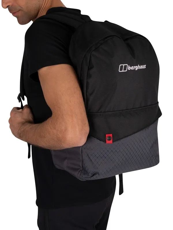 Berghaus Brand Backpack - Black/Dark Grey