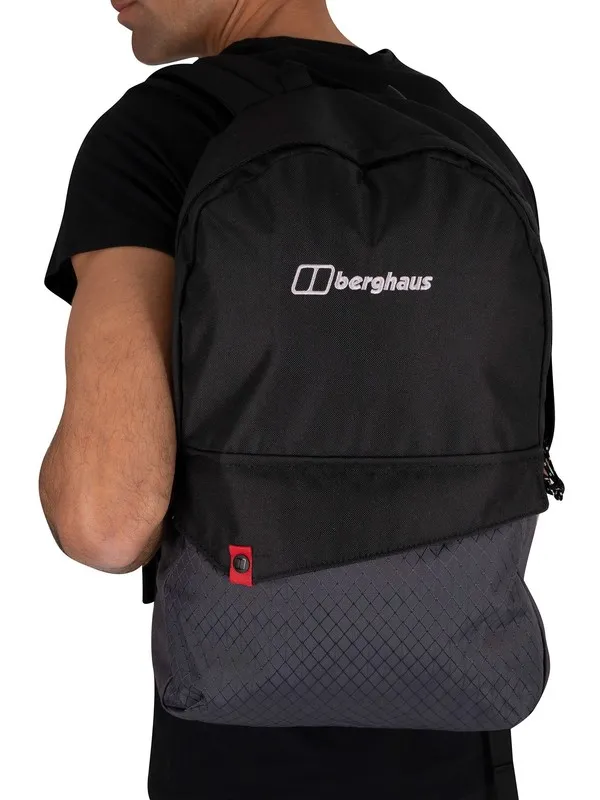 Berghaus Brand Backpack - Black/Dark Grey