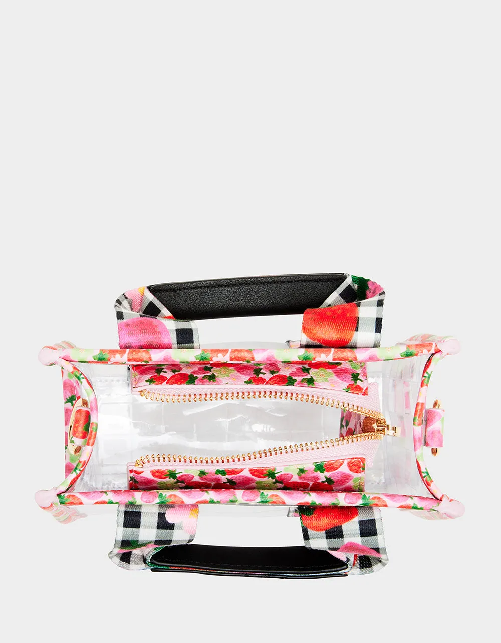 BERRY CLEAR MINI TOTE MULTI