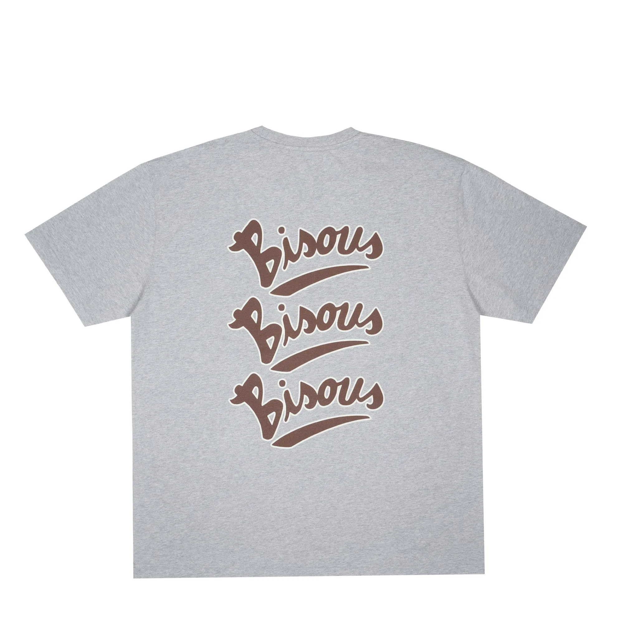 Bisous Skateboards - Gianni T-Shirt - Sports Grey