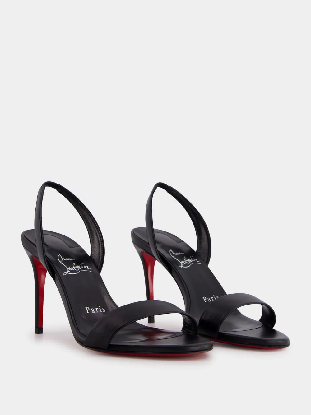 Black O Marylin Nappa Sandals