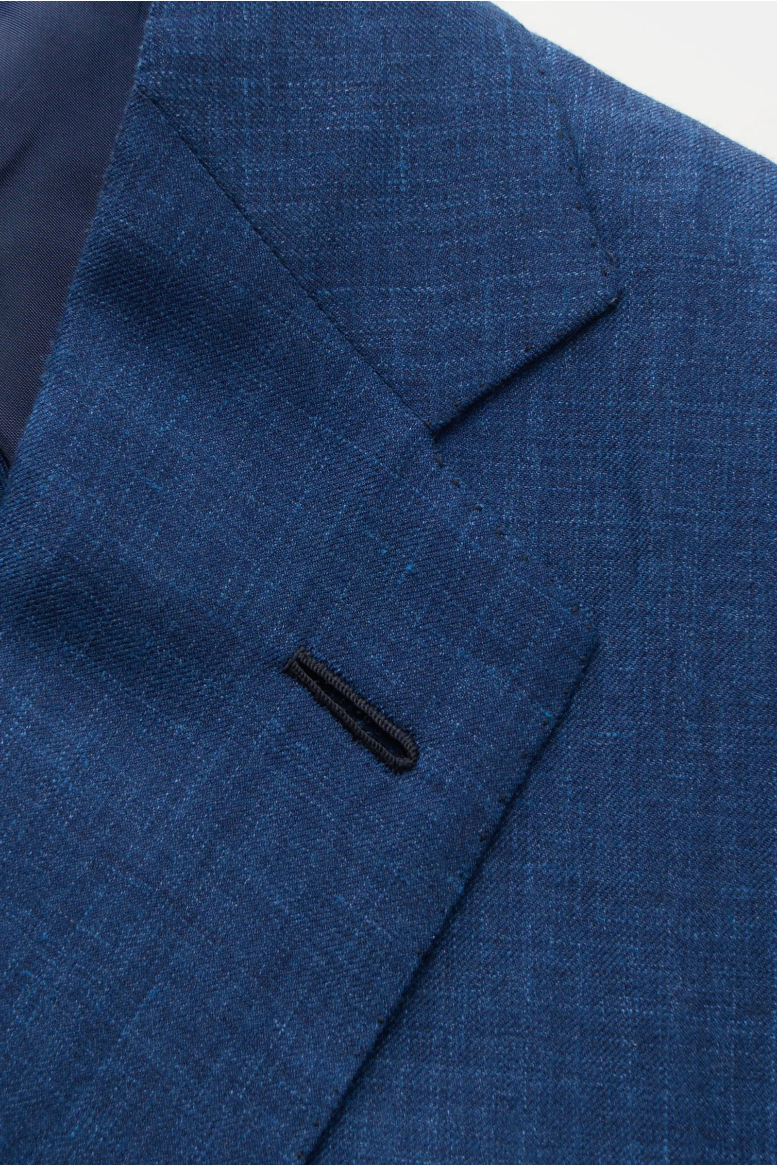 BRIONI smart-casual jacket 'New Plume' dark blue melange