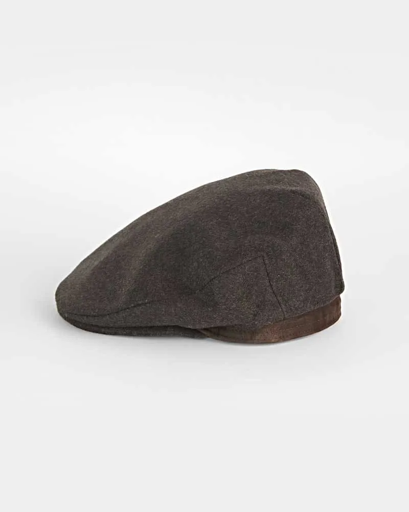 Brown Loden Harlem Cap