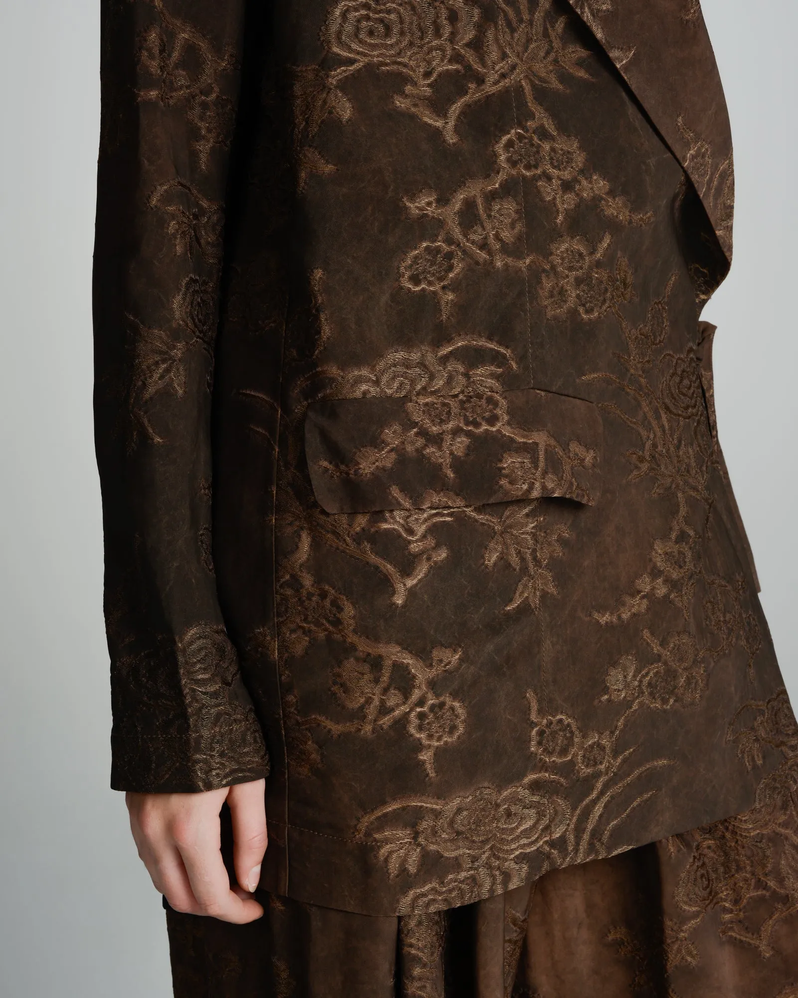 Brown Rose Khloe Jacket