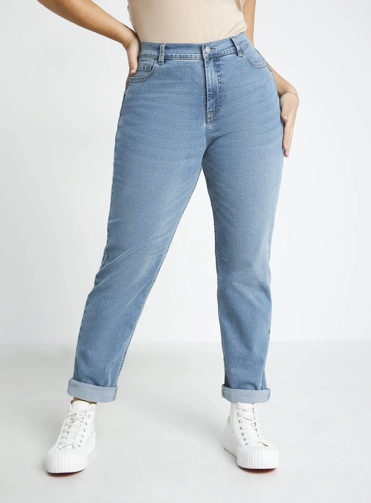 Buy SIMPLY BE 24/7 Mid Vintage Boyfriend Jean 22 | Jeans | Tu