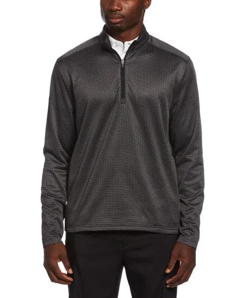 Callaway - Men's Houndstooth 1/4 Zip Pullover