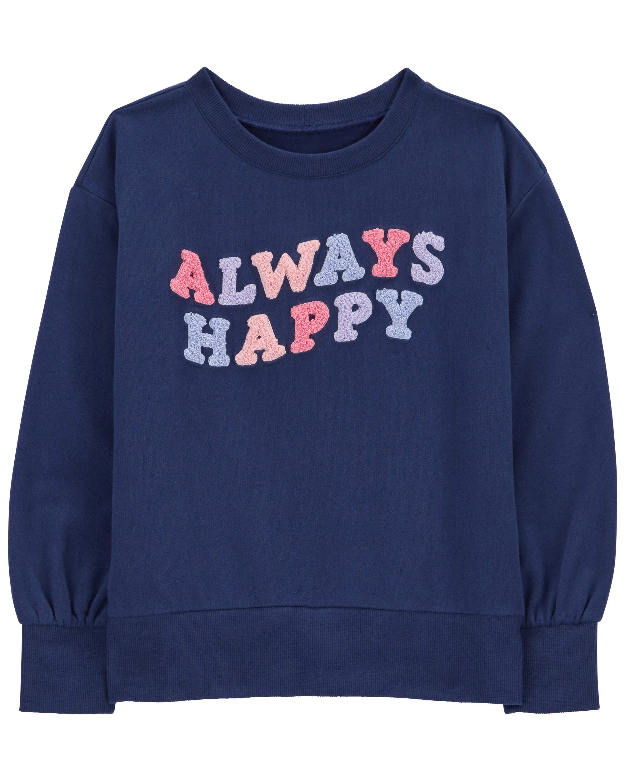 Carters Oshkosh Kid Always Happy Crew Neck Pullover