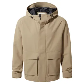 Cason Mens Waterproof Jacket - Walnut